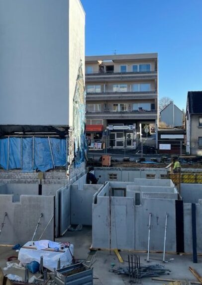 Kellerwände Neubau Mehrfamilienhaus bei Köln (NRW) Kellerwände Neubau Mehrfamilienhaus bei Köln (NRW)